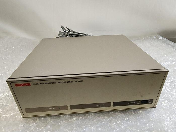 Used KEITHLEY 500A MEASUREMENT AND CONTROL SYSTEM