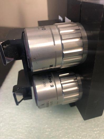 Used NAVITAR/ MITUTOYO TV0908A0 Optical Inspections station.