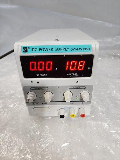 Used WUXI QIAOWEI ELECTRONICS QW-MS305D DC POWER SUPPLY
