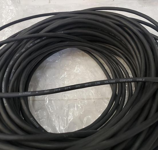 Used E119932 AWM 2919 LOW VOLTAGE COMPUTER CABLE