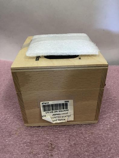 Used EDMUND OPTICS UV-VIS 2IN KIT #47-417 SQUARE