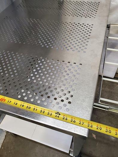 Used Stainless Steel Retractable Prep Station