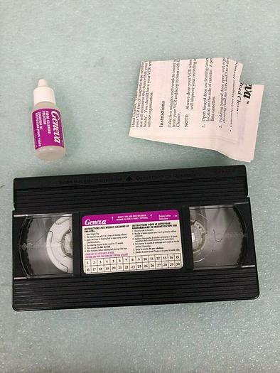 Used GENEVA VHS HEAD CLEANER