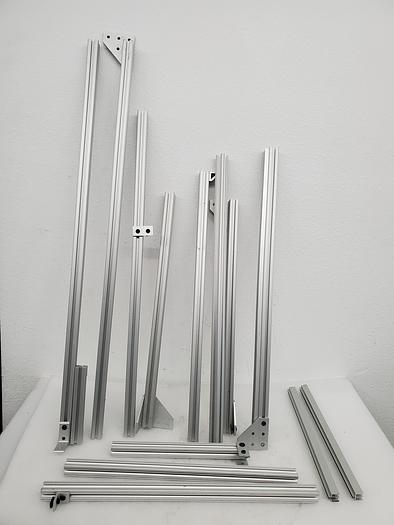 Used LOT OPTICAL MOUNTS ALUMMINUM VARIOUS SIZES 