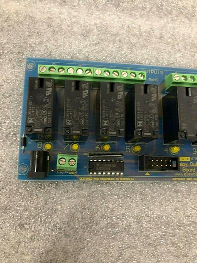 Used RELAY OUTPUT BOARD ELEXOL E154554