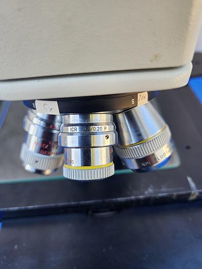 Used Ernst Leitz 10X/0.22 10X/0.20 P NPL FLUOTAR 20X/0.45