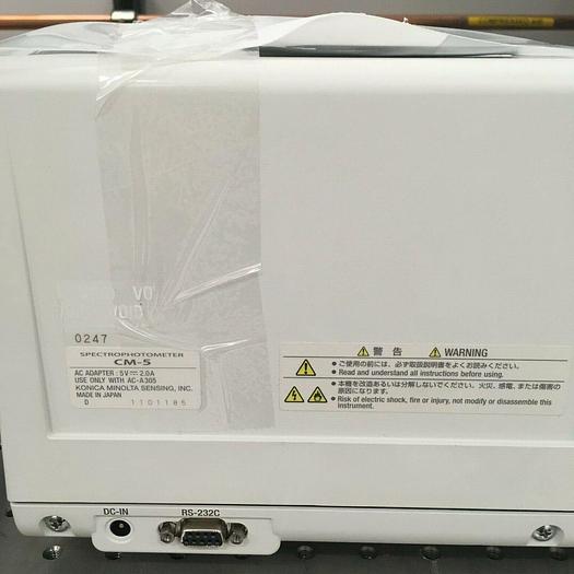 Used CARL ZEISS MICROSCOPE AXIOTECH VARIO 100HD WITH KONICA MINOLTA SPECTROPHOTOMETER