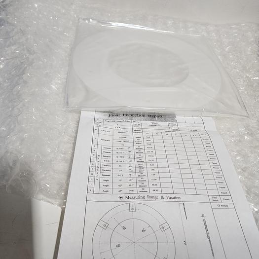 Used OEM GROUP RING CONFINEMENT QTZ 410236-062