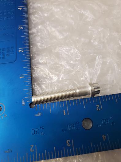 Used DUNIWAY SBX-24-175 SILVER-PLATED 12 POINT BOLTS (PACK OF 25)