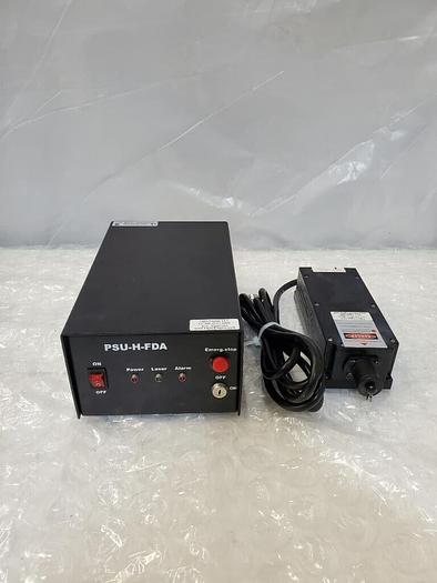 Used OPTO ENGINE LLC , MSL-FN-671 400m W SINGLE LONGITUDINAL LASER WITH PSU-H-FDA PS
