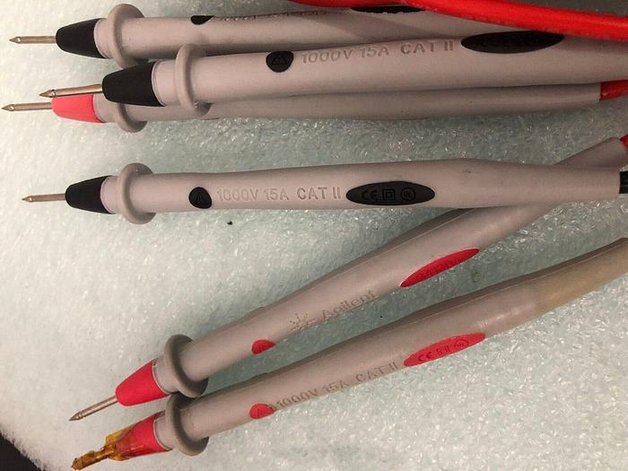 Used AGILENT 1000V 15A CAT II 3 PAIRS
