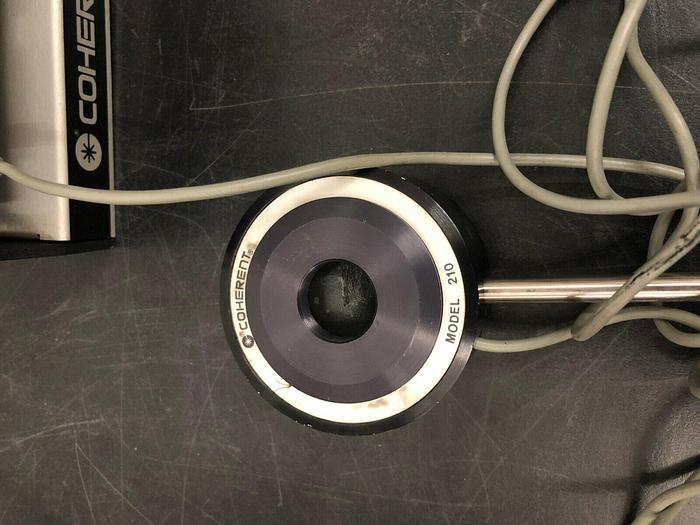 Used COHERENT 210 POWER METER 210 Laser Power Meter Sensor Head