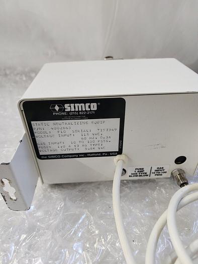 Used SIMCO TOPGUN STATIC NEUTRALIZING BLOW OFF GUN 4002663