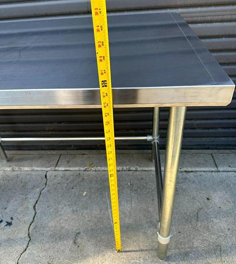 Used NSF Stainless Steel Workbench - 30" x 48"