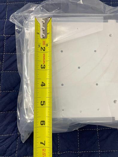 ALUM FILLER BLOCK PURGE PLATE 20-00-07309