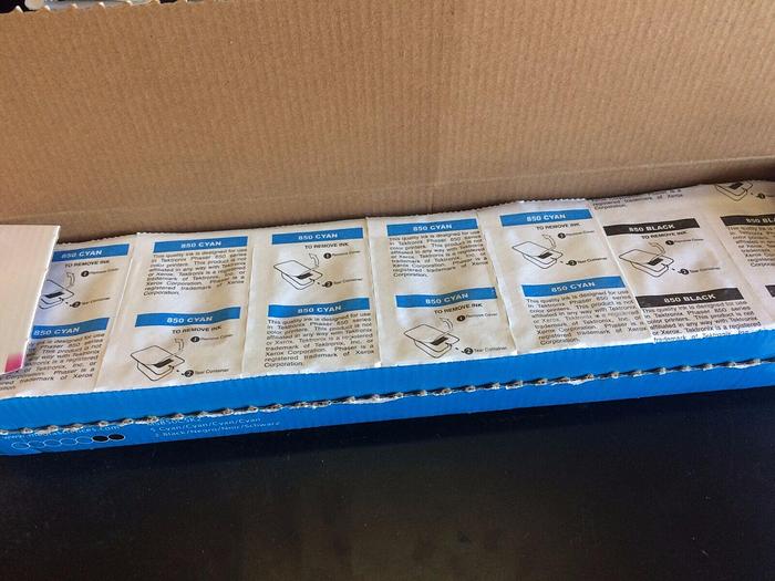 Used LOT 3 MEDIA SCIENCES MS850C5K2 SOLID INK