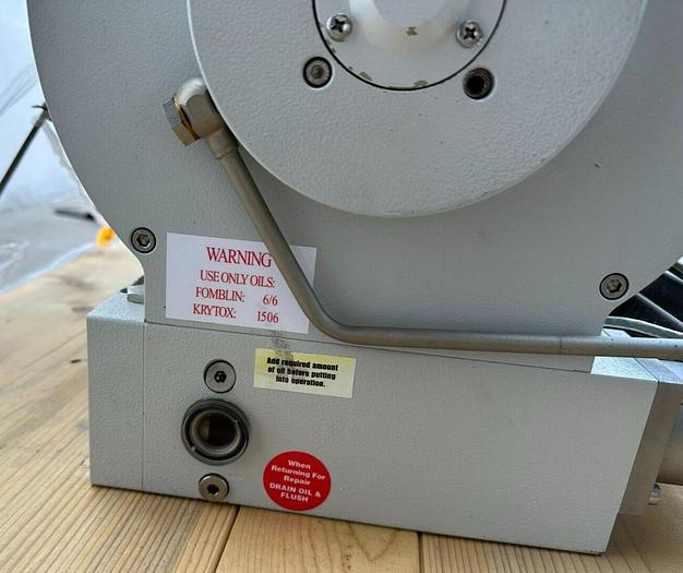 Used PFEIFFER VACUUM TPH 2200 UC TURBO PUMP, PM P02 005