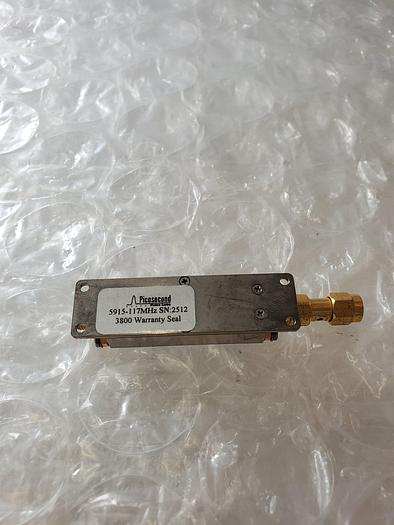 Used PICOSECOND 5915-117 MHZ LOW-PASS FILTER