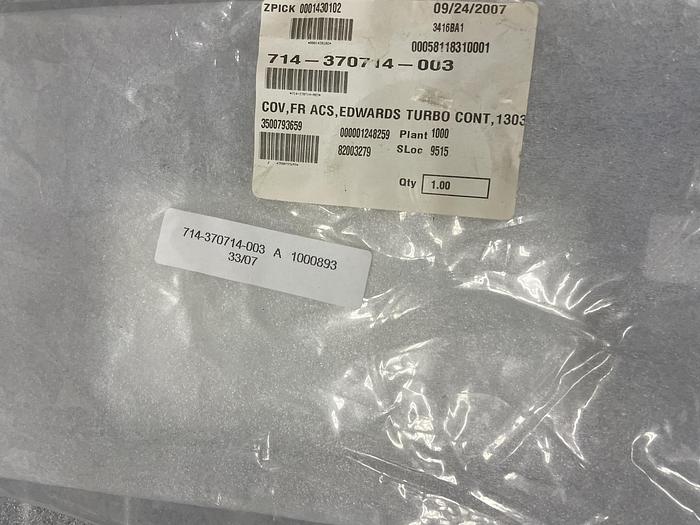 Used LAM RESEARCH COVER 714-370714-003