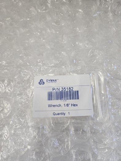 Used DYMAX 35182, WRENCH, HEX 1-8_ BLK OX