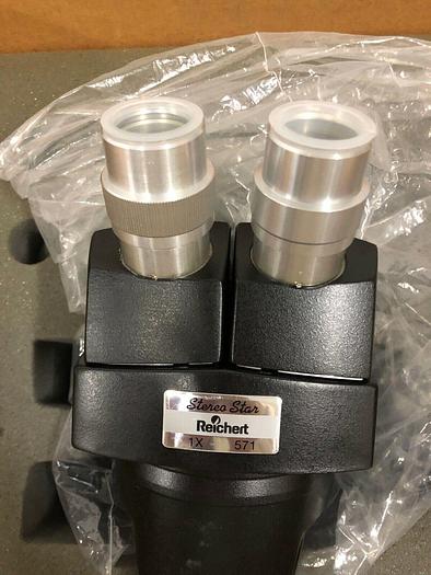 REICHERT STEREOSCOPIC MICROSCOPE 1X 571