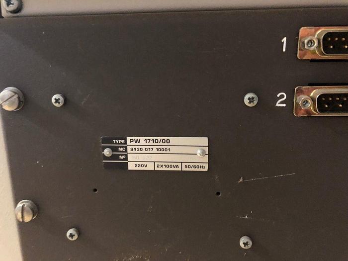 Used PHILIPS APD 3520 COMPUTER CONTROL CONSOLE