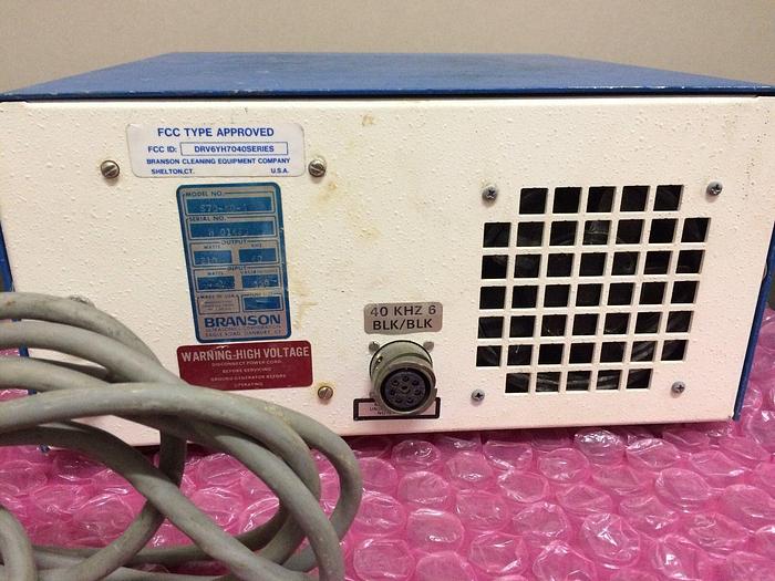Used BRANSON 7000 S70-40-5 ULTRASONIC GENERATOR