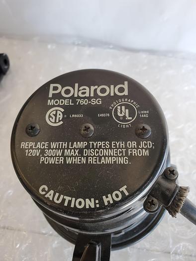 Used POLAROID 760-SG LAMP