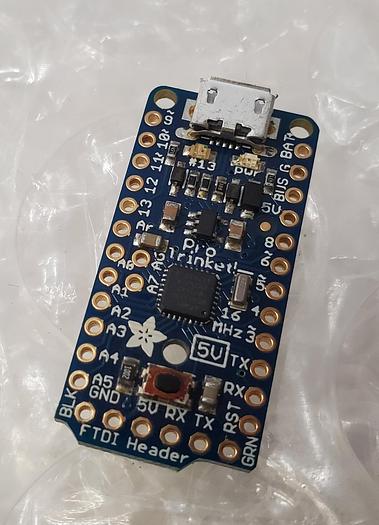 Used ADAFRUIT PRO TRINKET ATmega328p