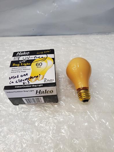 Used HALCO A19 60W BUG LIGHT