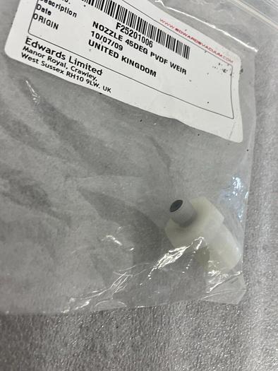EDWARDS F25201006 NOZZLE 45DEG PVDF WEIR