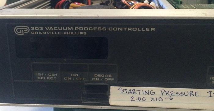 Used GRANDVILLE PHILLIPS 303 VACUUM PROCESS CONTROLLER