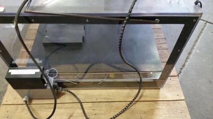 Used ENVIRONMENTAL TEST CHAMBER WITH HEAT W/ OMEGA TEMPERATURE CONTROLLER & TIMER