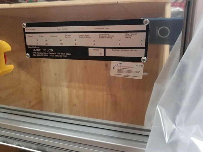 Used TAZMO SOG COATER CSX2132N