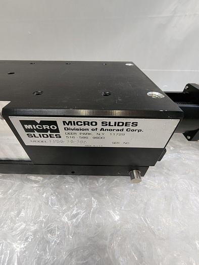 Used MICRO SLIDES LPS6-16-10A WITH 4034-331D STEP MOTOR