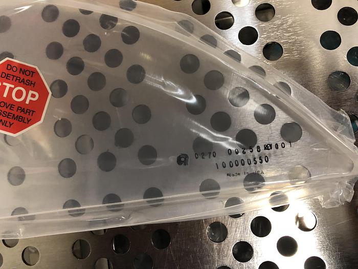 Used APPLIED MATERIALS 408879-PE ZERO POSITION, DUAL BLADE ROBOT WITH HANDLE