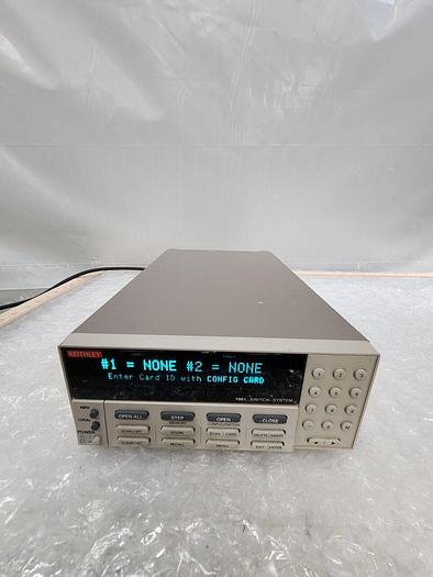 Used KEITHLEY 7001 SWITCH SYSTEM