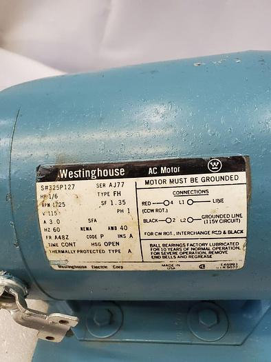 Used Westinghouse AC MOTOR FH