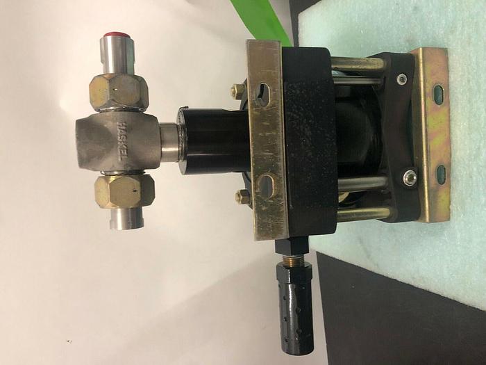 Used HASKEL AIR DRIVEN FLUID PUMP DSF-60