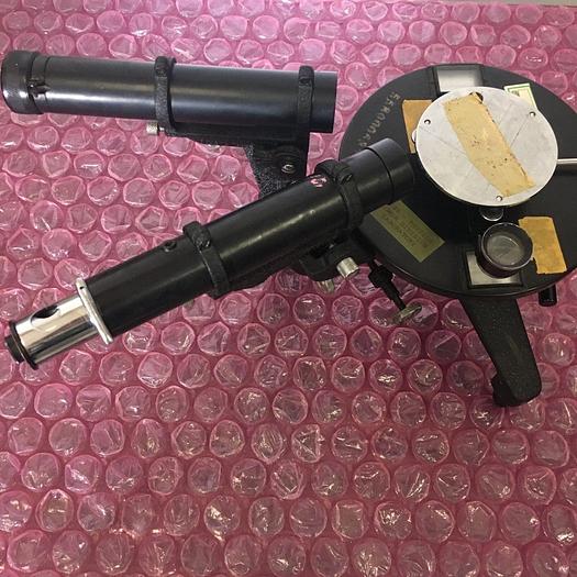 Used AMERICAN OPTICAL SPENCER SPECTROMETER, COLLIMATOR & TELESCOPE MODEL #3340