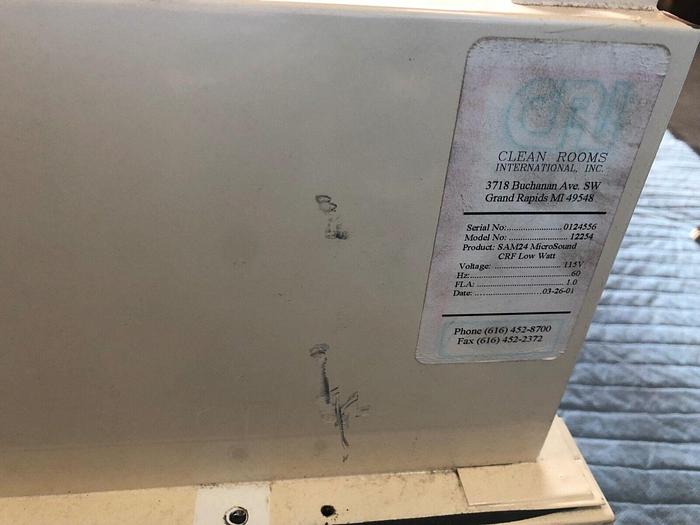 Used CLEANROOM FILTER CRI 12254 SN0124556