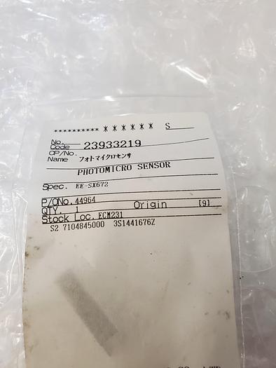 PHOTOMICRO SENSOR EE-SX672