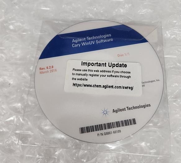 Used AGILENT TECHNOLOGIES MANUAL W DVD