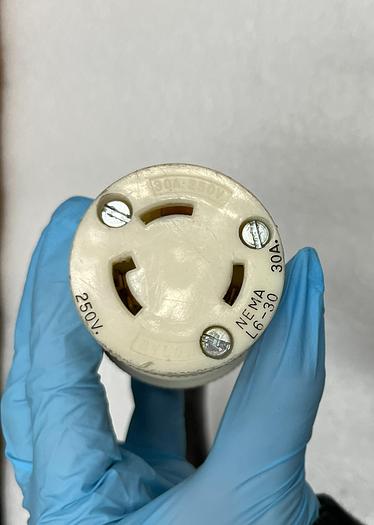 Used 30A 125V NEMA L5-30 TO 30A 250V NEMA L6-30