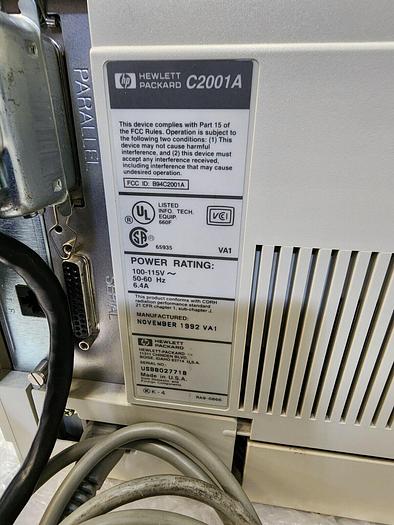 Used HEWLETT PACKARD C2001A LASER PRINTER