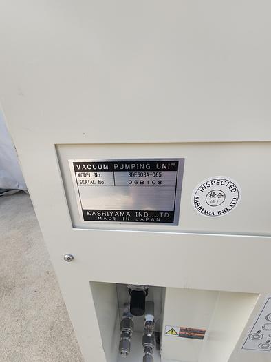 Used KASHIYAMA DRY VACUUM PUMP