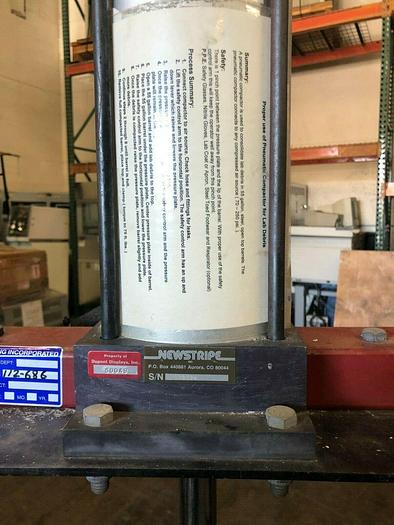 Used NEW STRIPE INC PACK-MASTER AIR POWERED COMPACTOR 10001407