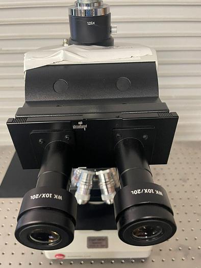 Used LEITZ ERGOLUX 020-448.026 MICROSCOPE (THORLABS TABLE SOLD SEPARATE)