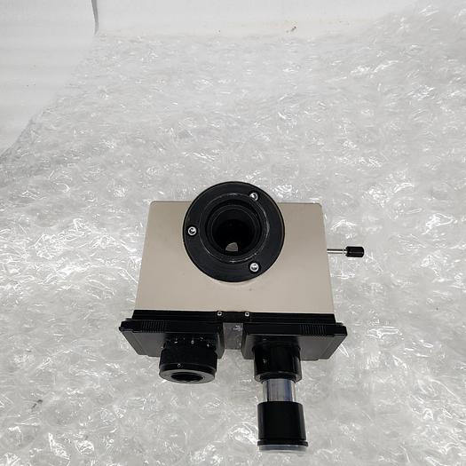 Used OLYMPUS TRINOCULAR MICROSCOPE HEAD NO. 8G0438