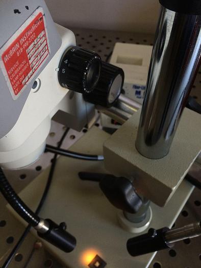 Used Nikon SMZ645 Microscope w/ Dolan Jenner "MI -150" Fiber Optic Illuminator & MORE